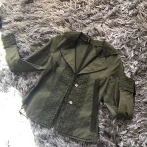 Italian Adele Fado blazer - beautifully detailed.